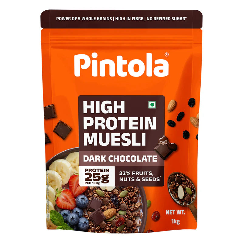 High Protein Dark Chocolate Muesli