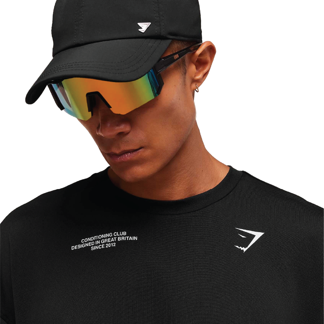 Gymshark Conditioning Club Oversized T-Shirt Black