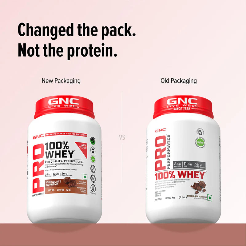 GNC Pro Performance 100% Whey |Chocolate Supreme| 907g