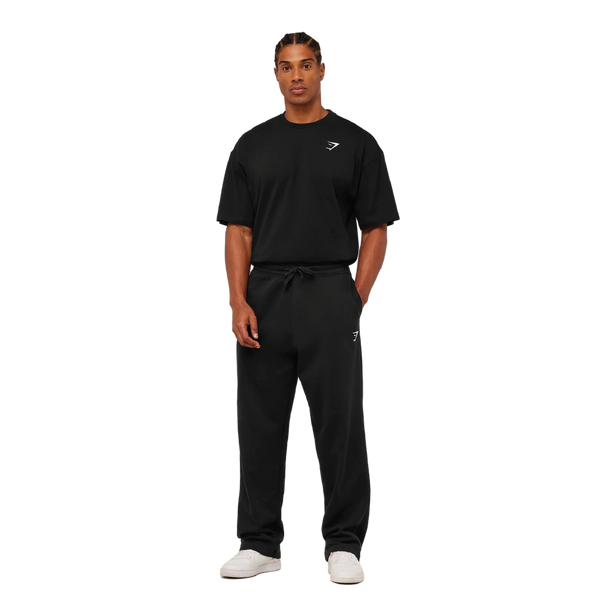 Gymshark Crest Oversized T-Shirt - GS Black