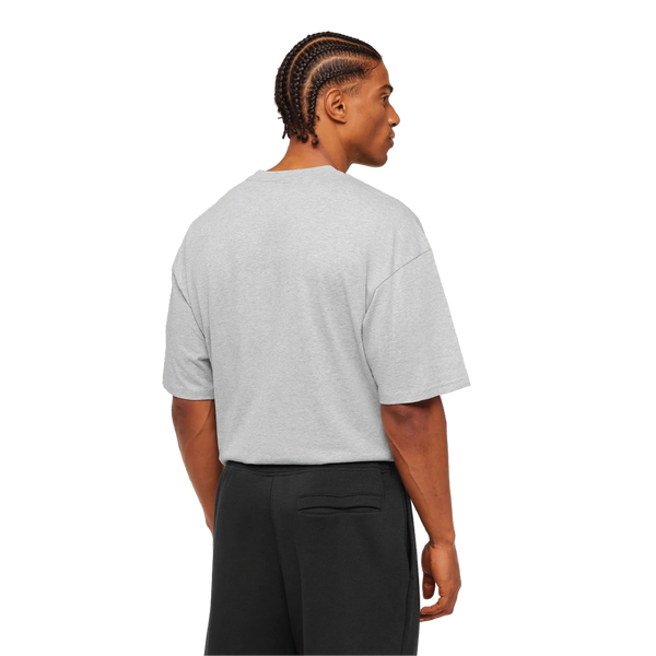Gymshark Crest Oversized T-Shirt - Light Grey