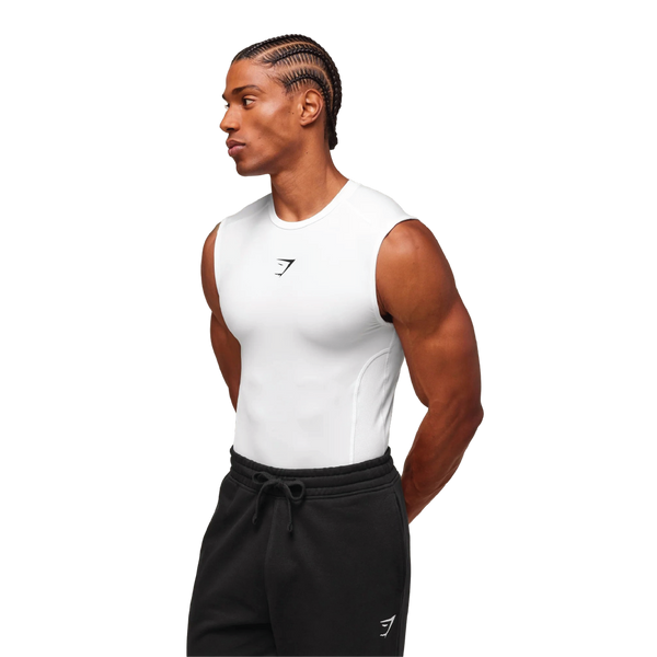Gymshark Element Tank - White