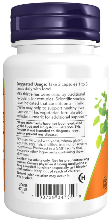 Milk Thistle Extract 150 mg Silymarin (120 mg) Veg Capsules