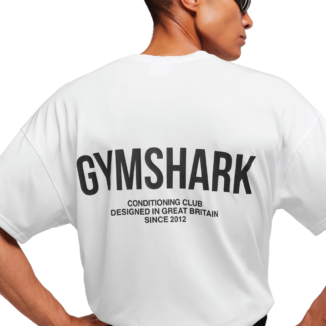 Gymshark Conditioning Club Oversized T-Shirt White