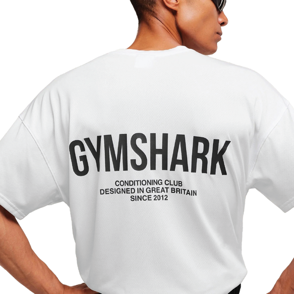 Gymshark Conditioning Club Oversized T-Shirt White