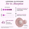 Skin Fuel Liposomal Glutathione 90% - Blueberry & Mint Flavour | 15 Tablets