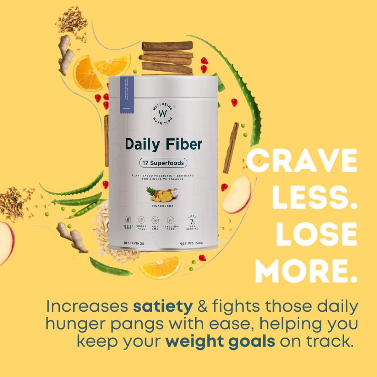 Daily Fiber | Pina Colada Flavour
