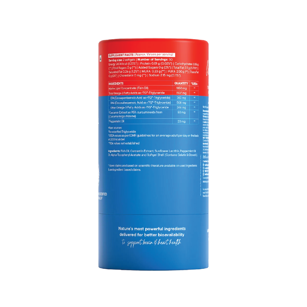 4x Strength Omega 3 Fish Oil