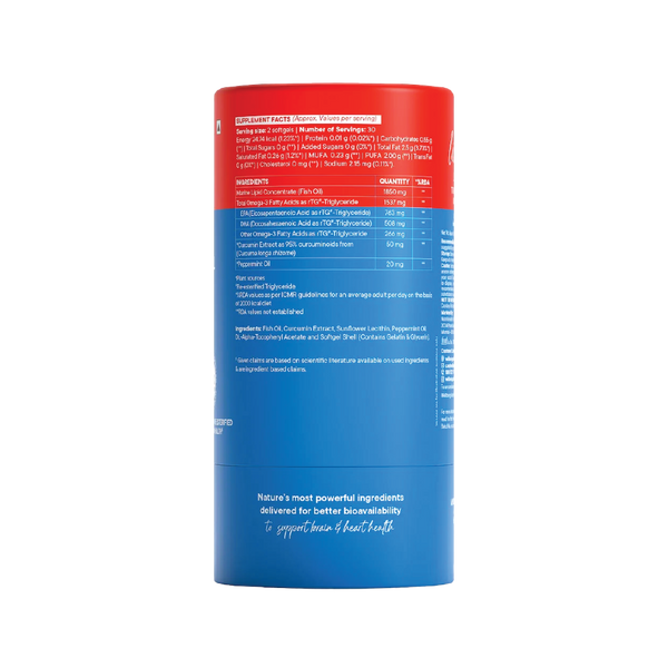 4x Strength Omega 3 Fish Oil