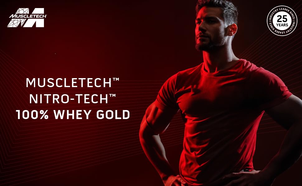 MuscleTech Nitro-Tech Whey Protein, 1.72kg (3.8lbs)