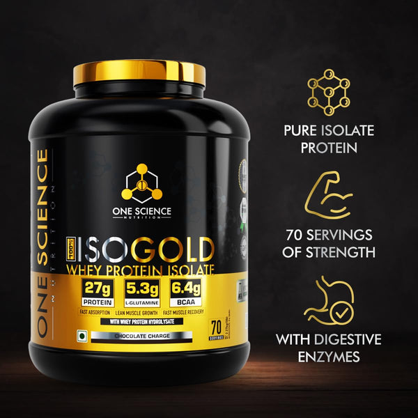 One Science Nutrition ISO Gold Whey Protein Isolate