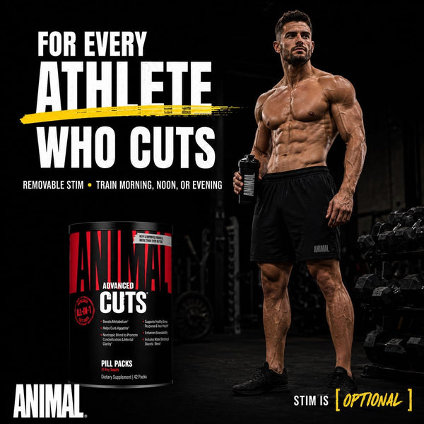 Animal Cuts Thermogenic Fat Burner Complex for Men & Women | 42 Pill Packs