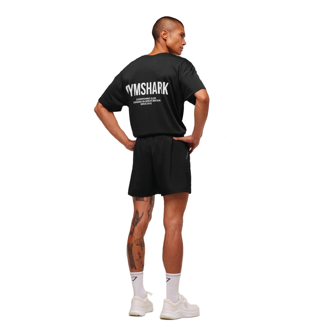 Gymshark Conditioning Club Oversized T-Shirt Black