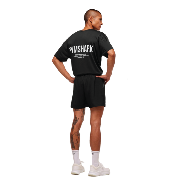 Gymshark Conditioning Club Oversized T-Shirt Black