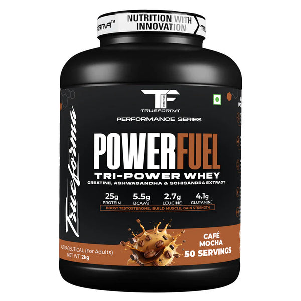 Trueforma® Power Fuel – Whey Protein with Creatine & Ashwagandha