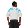 Gymshark Power T-Shirt - GS White/GS Brand Blue