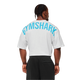 Gymshark Power T-Shirt - GS White/GS Brand Blue
