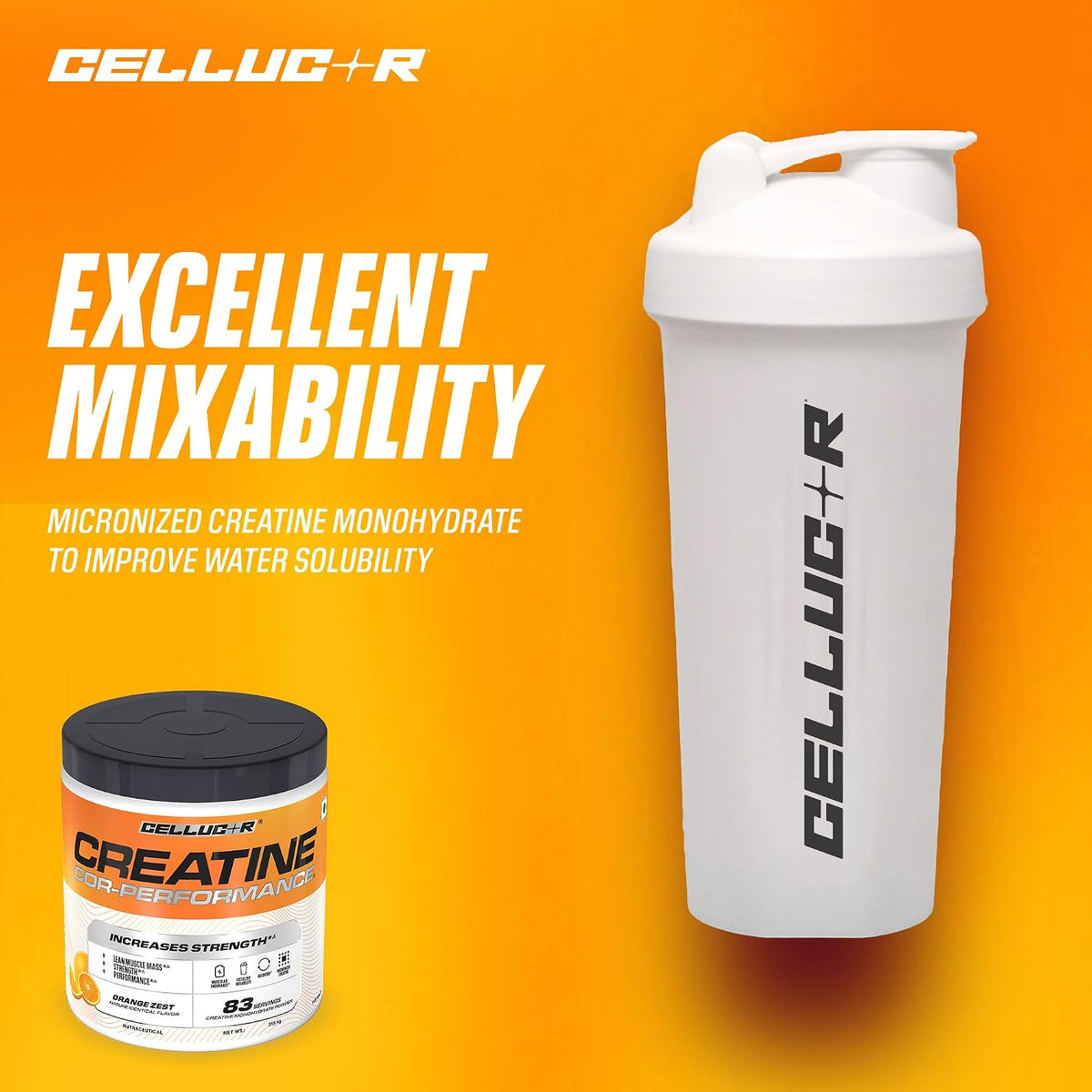 Cellucor Creatine Cor-Performance| Orange Zest | 315g