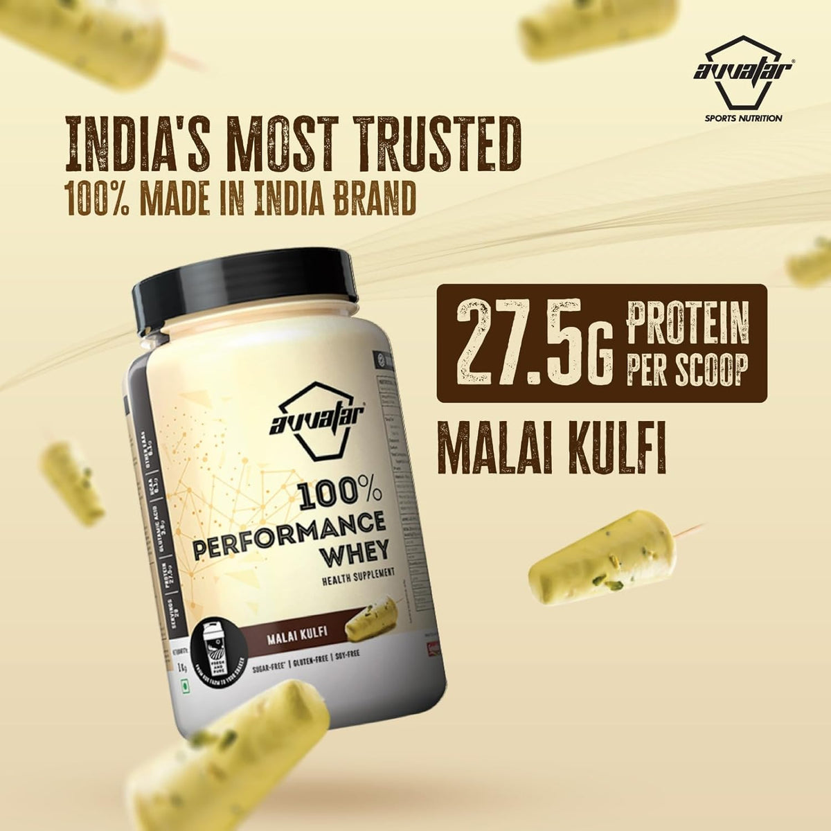 avvatar PERFORMANCE WHEY PROTEIN | 2Kg