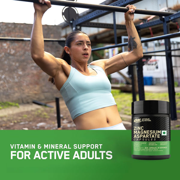 Zinc Magnesium Aspartate (ZMA) - 60 Capsules