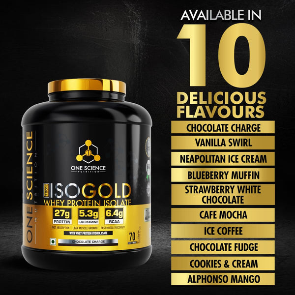 One Science Nutrition ISO Gold Whey Protein Isolate