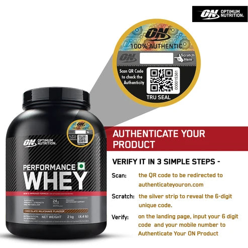 Optimum Nutrition (ON) Performance Whey Protein Powder