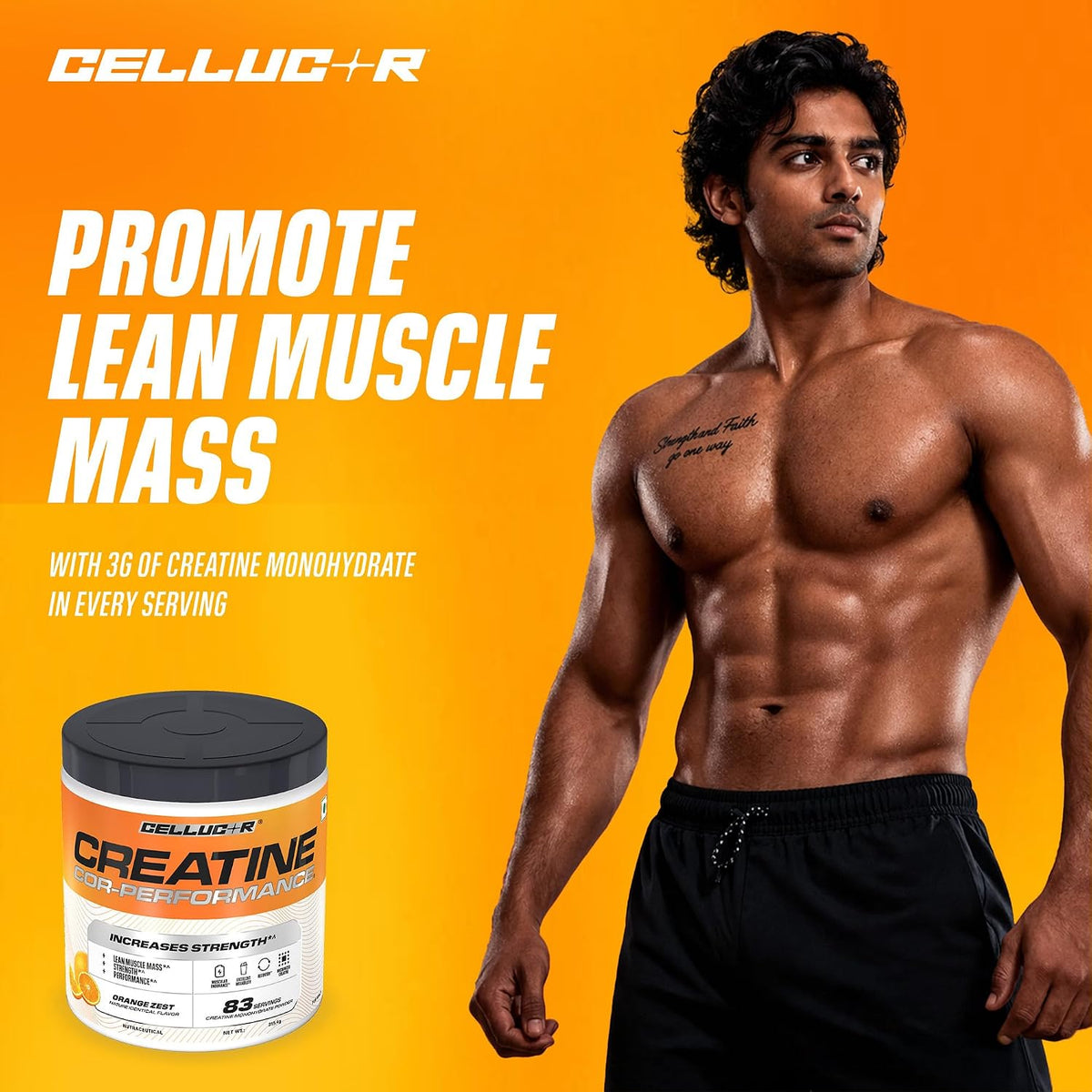 Cellucor Creatine Cor-Performance| Orange Zest | 315g