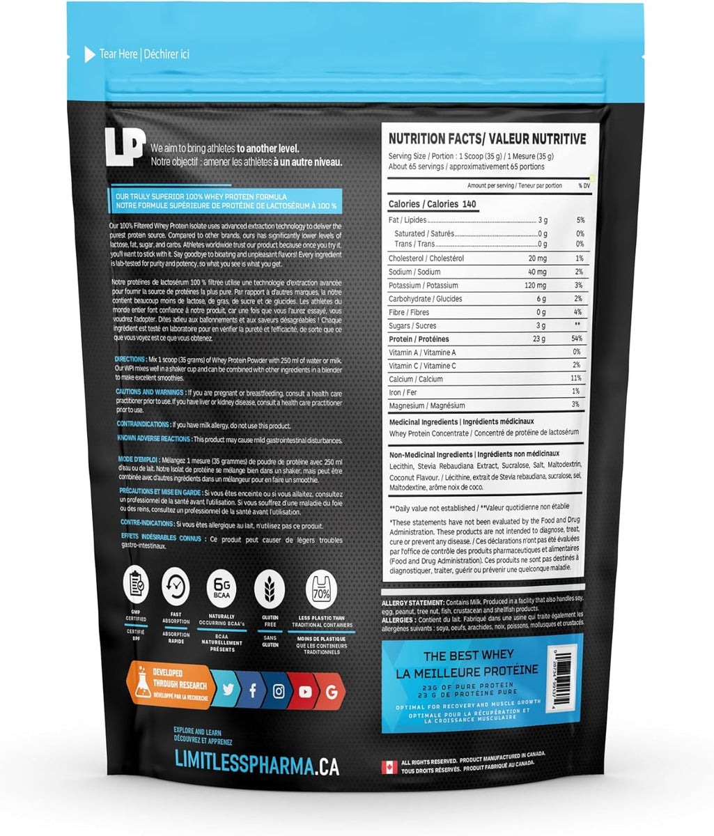 Limitless Pharma Pure Whey Protein