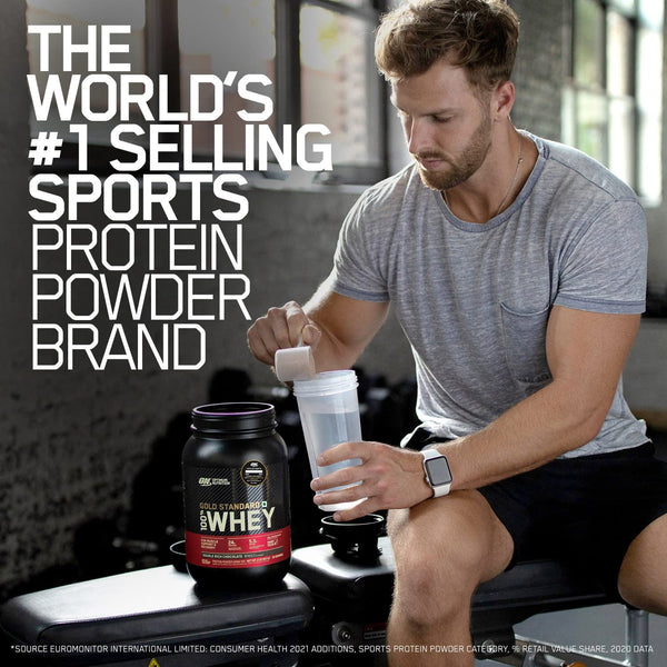Gold Standard 100% Whey Protein Powder | Double Rich Chocolate | 1.7 kg