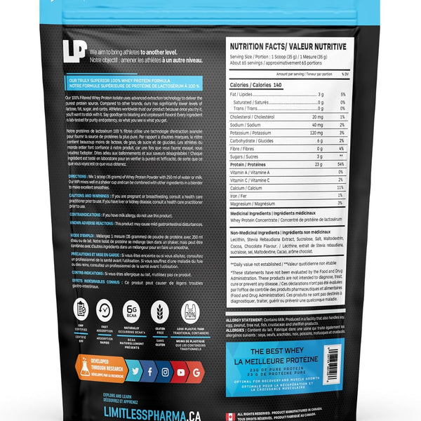 Limitless Pharma Pure Whey Protein