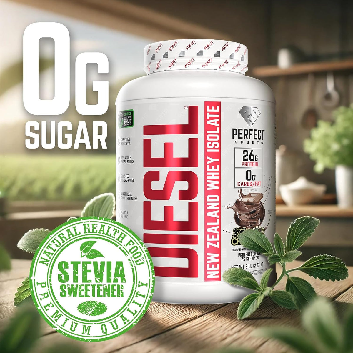 DIESEL NEW ZEALAND WHEY PROTEIN ISOLATE