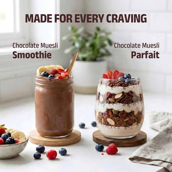 High Protein Dark Chocolate Muesli