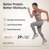 Whey Protein Isolate + Concentrate 24g | 1kg| 4B CFU Probiotics | Cappuccino