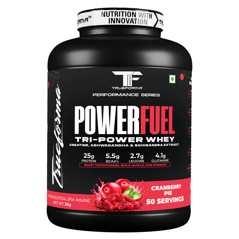 Trueforma® Power Fuel – Whey Protein with Creatine & Ashwagandha