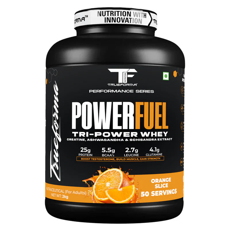 Trueforma® Power Fuel – Whey Protein with Creatine & Ashwagandha