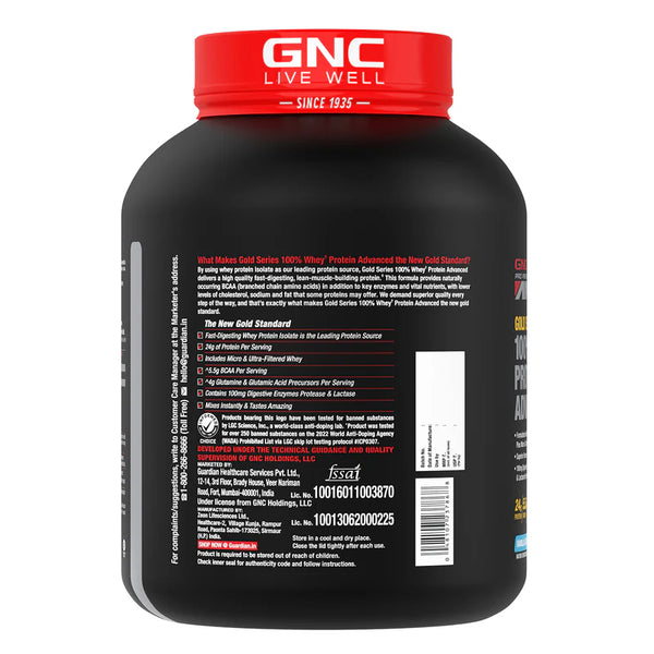 Gold Series 100% Whey Protein Advanced 4 lbs