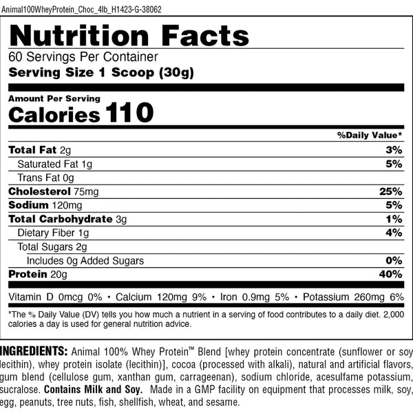 Animal 100% Whey Protein