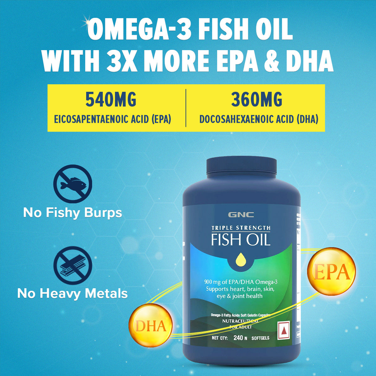 GNC Triple Strength Fish Oil