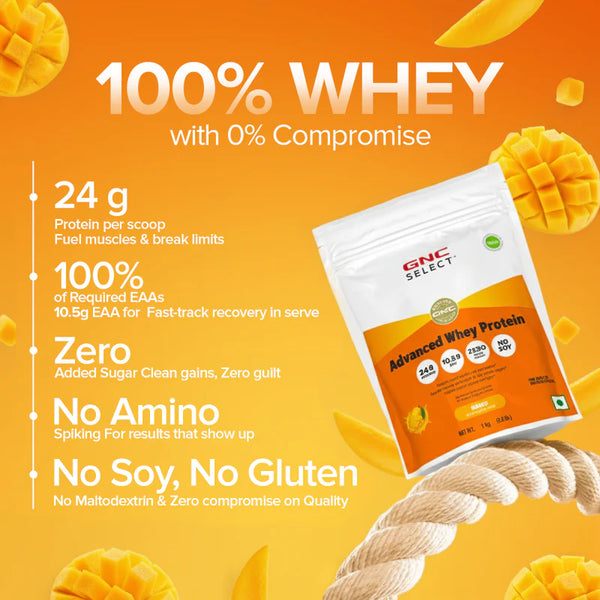 GNC SELECT ADVANCED WHEY