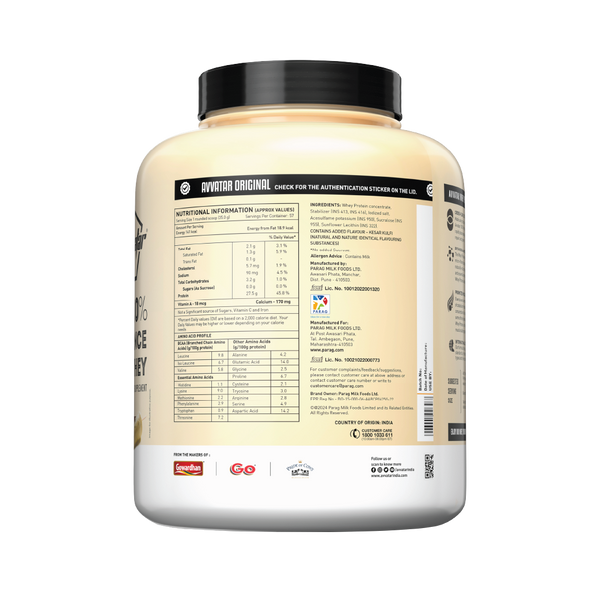 avvatar PERFORMANCE WHEY PROTEIN | 2Kg