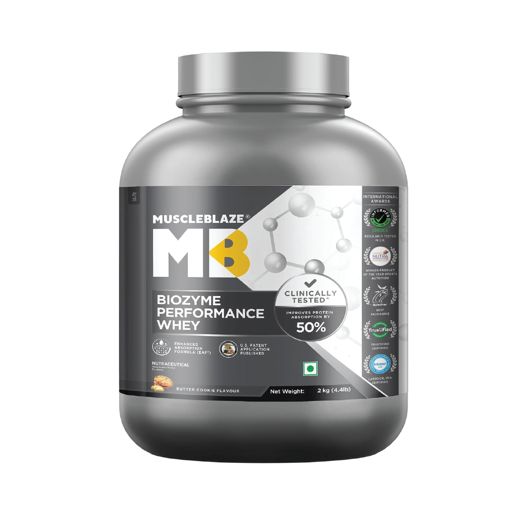MuscleBlaze Biozyme Performance Whey