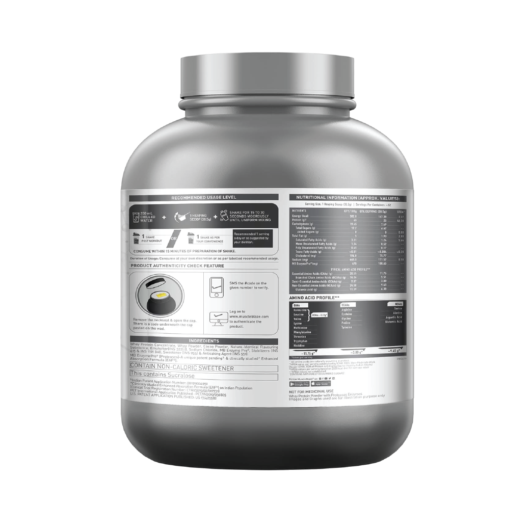 MuscleBlaze Biozyme Performance Whey