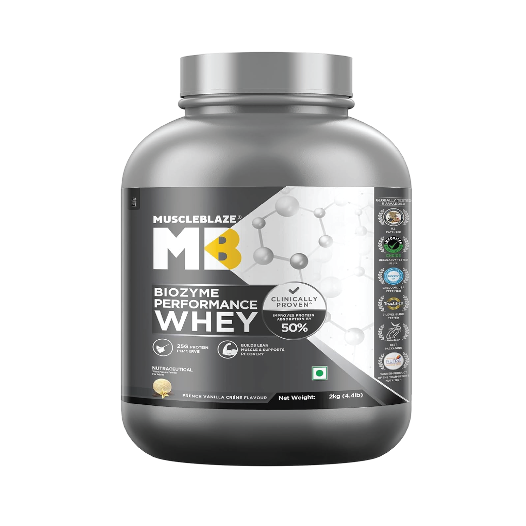 MuscleBlaze Biozyme Performance Whey