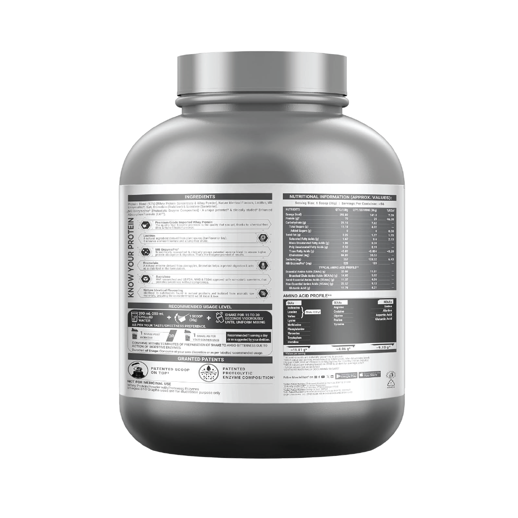 MuscleBlaze Biozyme Performance Whey