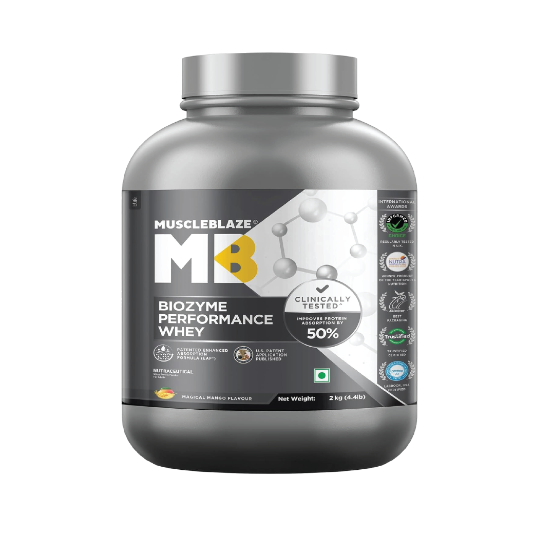 MuscleBlaze Biozyme Performance Whey