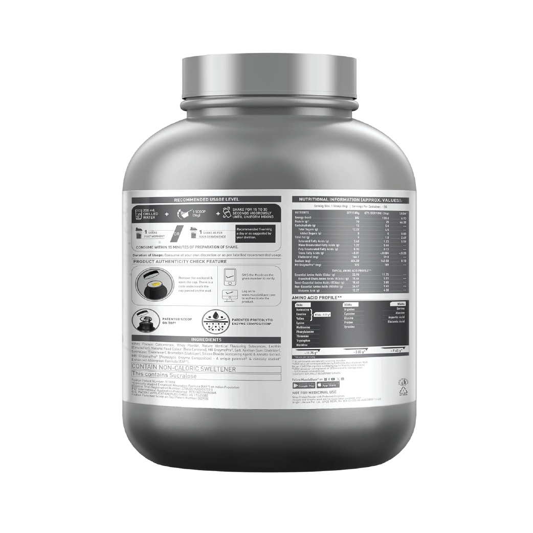 MuscleBlaze Biozyme Performance Whey