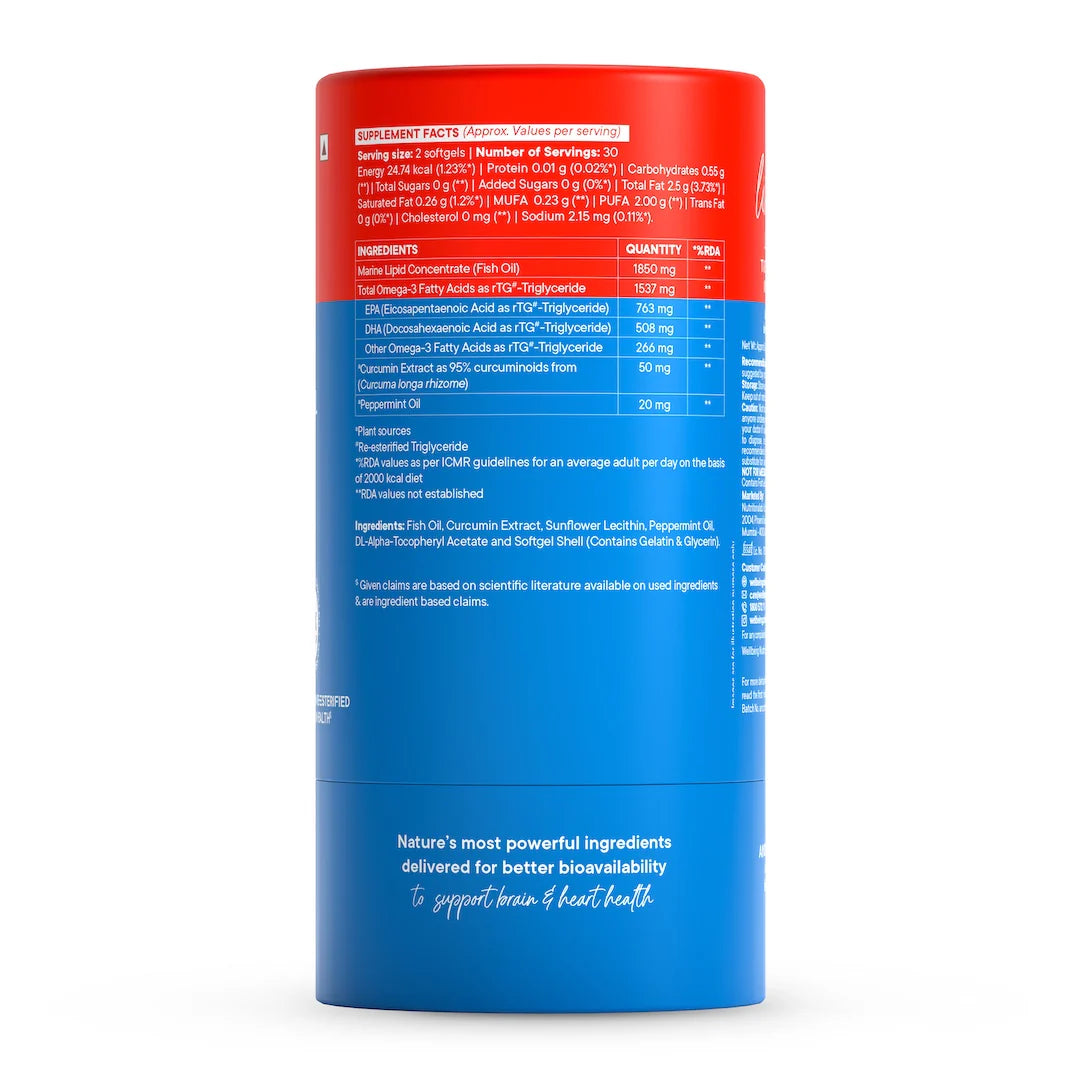 4x Strength Omega 3 Fish Oil