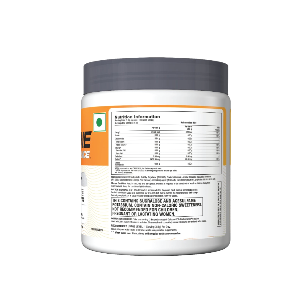 Cellucor Creatine Cor-Performance| Orange Zest | 315g
