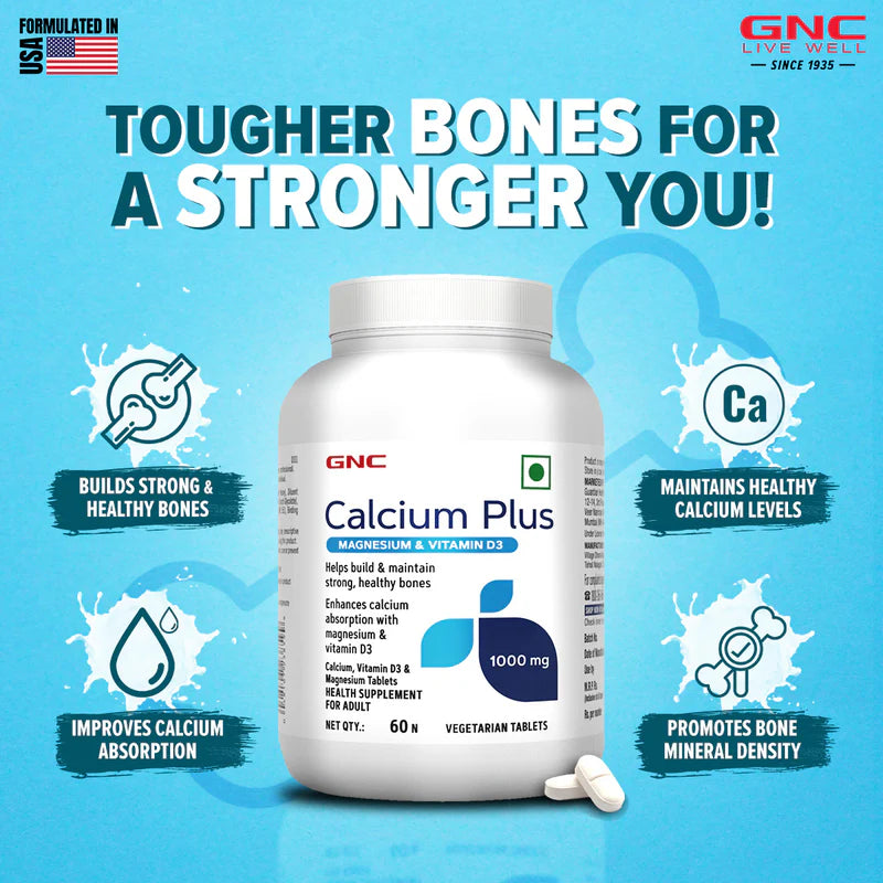 Calcium Plus 1000mg with Magnesium and Vitamin D3