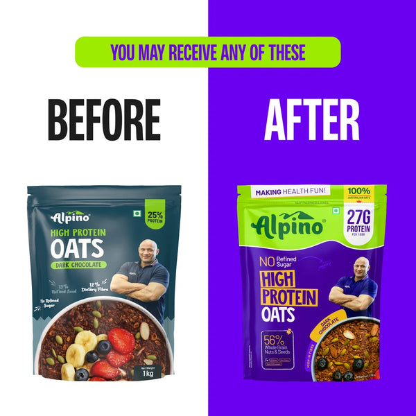High Protein Oats Dark Chocolate